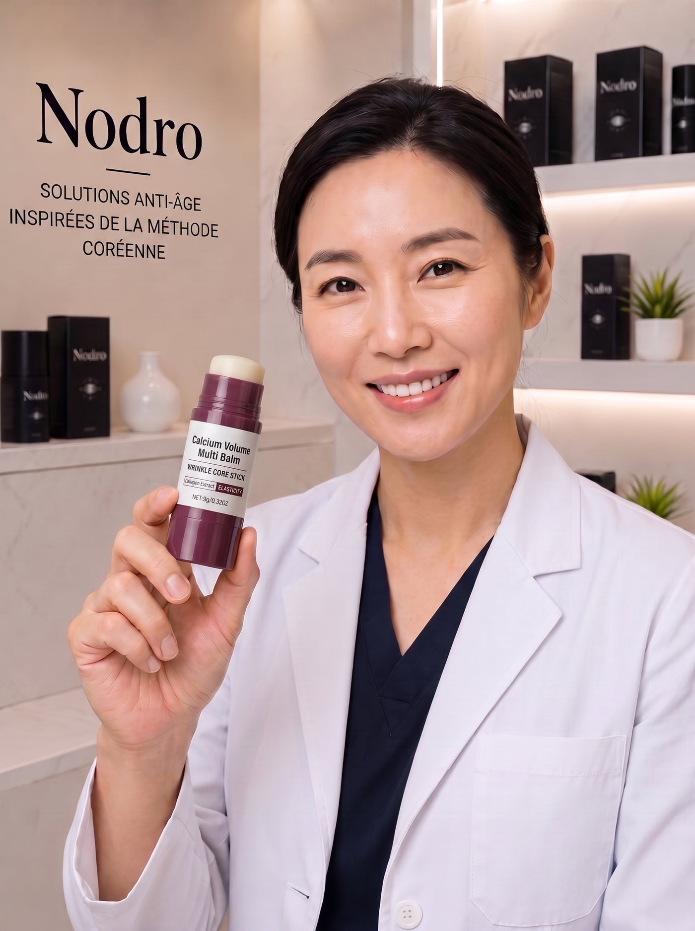 Stick anti-età Nodro con formula coreana al collagene e PDRN